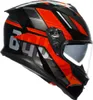 Kask AGV K7 Taurax, czarny/czerwony, XS (53/54) Podgląd zdjęcia produktu 3