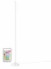LED hoeklamp, staande lamp, 147,5 cm, RGB & warmwit, met Productafbeelding-voorbeeld 2