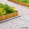 KOTARBAU® Bordure Jardin Exterieur Bois 200 x 10 cm Cloture Voir les images du produit 6