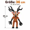 Wiztex, 99 notti nel bosco: peluche, cervo del bosco, 36 Anteprima dell’immagine prodotto 3