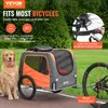 VEVOR Hondenkar 30 kg, Fietskar van koolstofstaal + 600D Productafbeelding-voorbeeld 2
