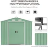Gartenschuppen aus Stahl mit 2 Schiebetüren, Produktbild-Vorschau 4