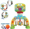 Vtech Basketballkorb Des Sportzentrums Mehrfarbig  Kinder Produktbild-Vorschau 3