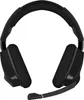 A black gaming headset is shown from a front-facing, slightly elevated angle against a white background. Produktbild-Vorschau