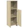 Design Badezimmerschrank Sonoma-Eiche 30x30x95 cm Produktbild-Vorschau 7