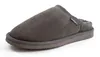 Hausschuhe Lammfell Typ "ISLAND" Pantoffel silbergrau 43 Produktbild-Vorschau 3