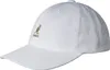 Kangol Baumwolle Baseball-Cap mit verstellbarem Lederverschluss in weiß