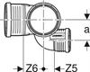 Geberit GE Silent-PP Abzweiger, 87,5°, DN 110, DN 110, DN Produktbild-Vorschau 4