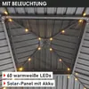 BRAST Pavillon Aluminium Miami | Größen 3x3m 3x4m 4x4m | Produktbild-Vorschau 2