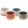 Excellent Houseware Schalen-Set 4 Stück Steingut Produktbild-Vorschau 3