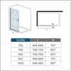 Duschspa Walk-In Pendel Duschwand 78.8 x 185cm Produktbild-Vorschau 6
