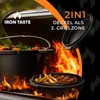IRON TASTE Dutch Oven Set  - Eingebrannter Dutch Oven - Produktbild-Vorschau 4