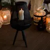 Lampion MASAYA ogrodowy czarny 15x11x61 cm Podgląd zdjęcia produktu 4