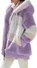 ASKSA Veste polaire femme Veste en tricot unicolore zippée Voir les images du produit 2