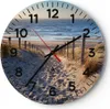 Wanduhr - Rund - Glasuhr - Meer Strand Düne - 30x30cm - Produktbild-Vorschau 1