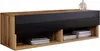 Meuble TV CALIBURI 100 – chêne wotan / noir brillant Voir les images du produit 1