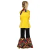Hippiekostüm Kostüm Hippie Flower Power 70er Set Mädchen Produktbild-Vorschau 3