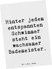Mr. & Mrs. Panda Postkarte Spruch Bademeister schützend - Produktbild-Vorschau 1