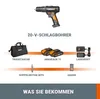 WORX WX370.1 Akku Schlagbohrschrauber 20V, inkl. 2x 2Ah Produktbild-Vorschau 6