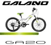 Galano GA20 Kinderfahrrad 20 Zoll ab 5 Jahre 120 - 135 cm Produktbild-Vorschau 2