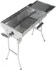 Edelstahl Koffergrill Aladdin Portabler Mangal BBQ Grill Produktbild-Vorschau 1