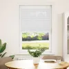 vidaXL Plisovaná roleta bílá 75x100 cm šířka látky 74,4 cm Náhled obrázku produktu 1