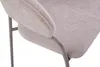 byLIVING Stuhl 2-er Set CURVE / Webstoffbezug in taupe, Produktbild-Vorschau 6