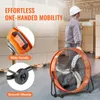 Bubnový ventilátor Podstavný ventilátor 3 rychlosti 220W Náhled obrázku produktu 6