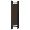 vidaXL 6-tlg. Raumteiler Braun 240 x 180 cm Produktbild-Vorschau 3
