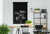 MuchoWow® Wandteppich Wandbehang Herzförmige Blätter mit Produktbild-Vorschau 2