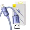 Baseus Crystal Shine Kabel USB auf Lightning, 2,4A, 2m Produktbild-Vorschau 1