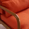 Fauteuil de salon, fauteuil avec accoudoirs, dossier haut, Voir les images du produit 11