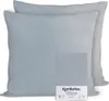Komfortec 100% Baumwolle Kissenbezüge 2er Set 60x60 cm, Produktbild-Vorschau 1