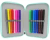 Snoopy Federmäppchen Mit 3 Etagen Mit Schulbedarf Rosa  Produktbild-Vorschau 4