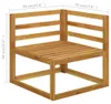 vidaXL 6-tlg. Garten-Lounge-Set mit Auflagen Creme Produktbild-Vorschau 8