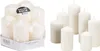 KERZENSET 7-fach sortiert Pillar Candle Stompkaars  Weiß | Produktbild-Vorschau 2