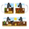 Kaffeebecher mit schwarzes Dressurpferd Motiv Kaffeetasse Produktbild-Vorschau 4