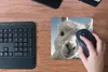 MuchoWow® Mauspad Mousepad Alpaka - Tier - Weiß 20x20 cm - Produktbild-Vorschau 4