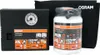 A car tyre inflator kit with sealant and a storage bag. Produktbild-Vorschau