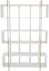 Skye Decor, Bruti - White, Gold, Bücherregale, Weiß, 120 x Produktbild-Vorschau 5