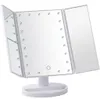 Kosmetyczne Lustro LED XA-40484 z Oświetleniem - Białe Podgląd zdjęcia produktu 1