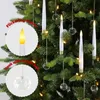 LED Weihnachtsbaumkerzen mit 12 Kristallkugel Haken,12 Produktbild-Vorschau 5
