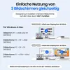 Siltcon® 17-in-1 Hybrid Dockingstation mit 100W Adapter – Produktbild-Vorschau 6