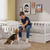 Łóżeczko dziecięce BEALIFE z barierką zabezpieczającą przed Podgląd zdjęcia produktu 8