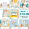 Chariot de marche en bois COSTWAY, Trotteur pour bébé à Voir les images du produit 3