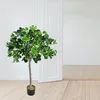 Schefflera Plante Arbre Artificielle Artificiel Plastique Voir les images du produit 2