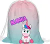 Kinder Turnbeutel mit Namen Beutel Fullprint Tasche Gymsac Produktbild-Vorschau 1