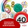 Folienballon Happy Birthday rosa Ø 45 cm 1 Stück Produktbild-Vorschau 7