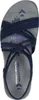 Skechers Reggae Slim - Sunnyside  Sandalen Plat - Blauw - Voir les images du produit 7
