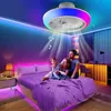 50W Leiser Deckenventilator mit Beleuchtung, Music LED Produktbild-Vorschau 2